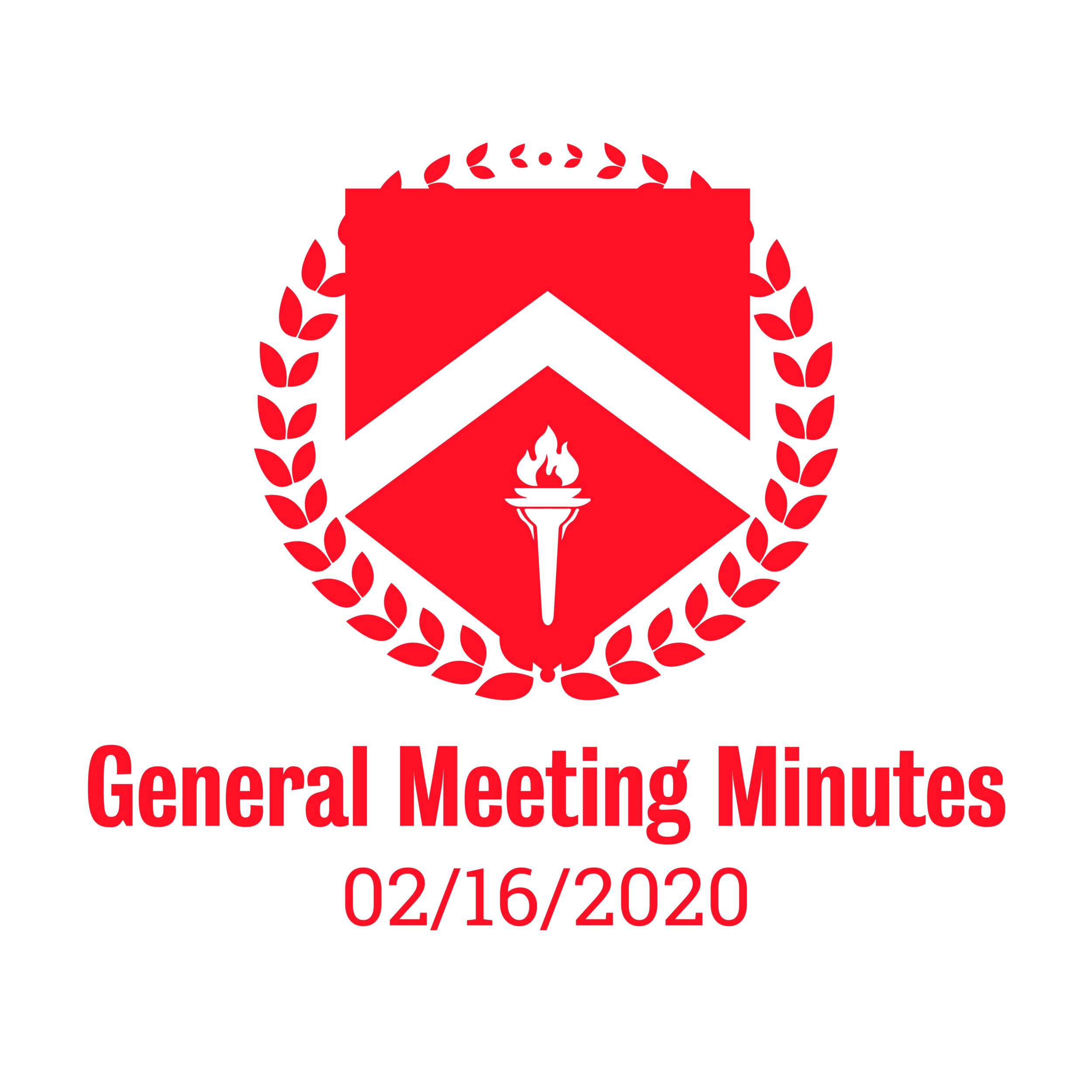 General Meeting Minutes 02/16/2020