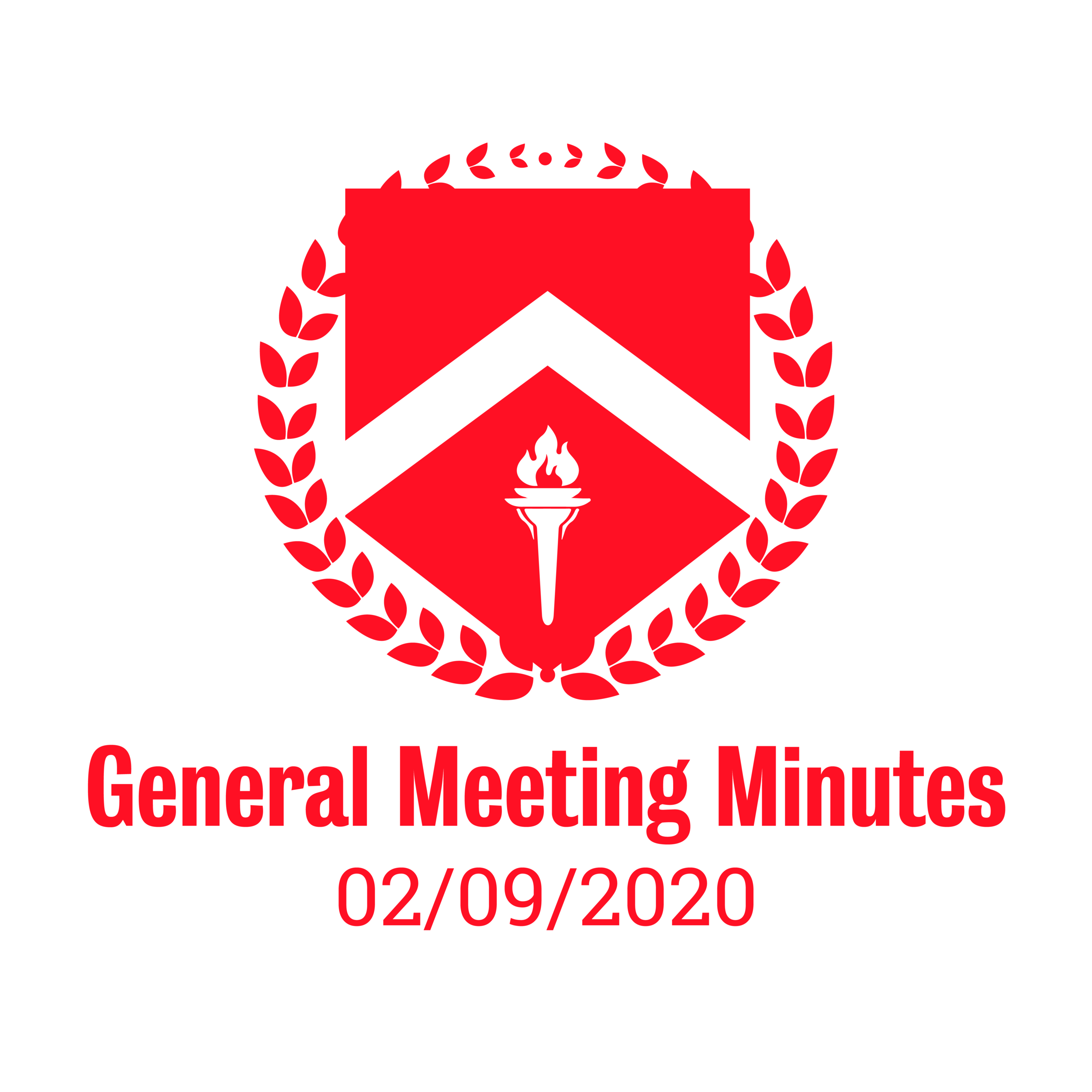 General Meeting Minutes 02/09/2020