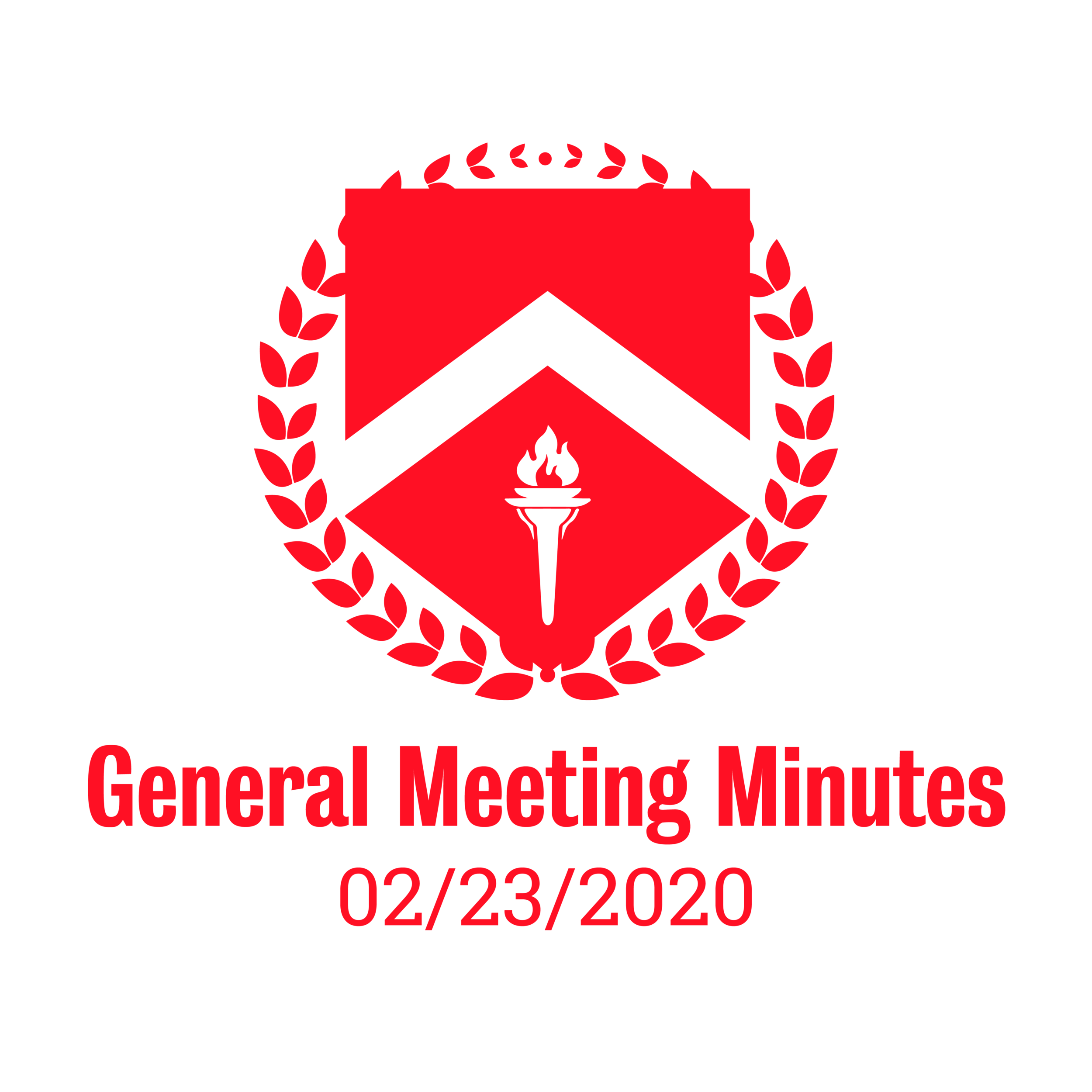 General Meeting Minutes 02/23/2020