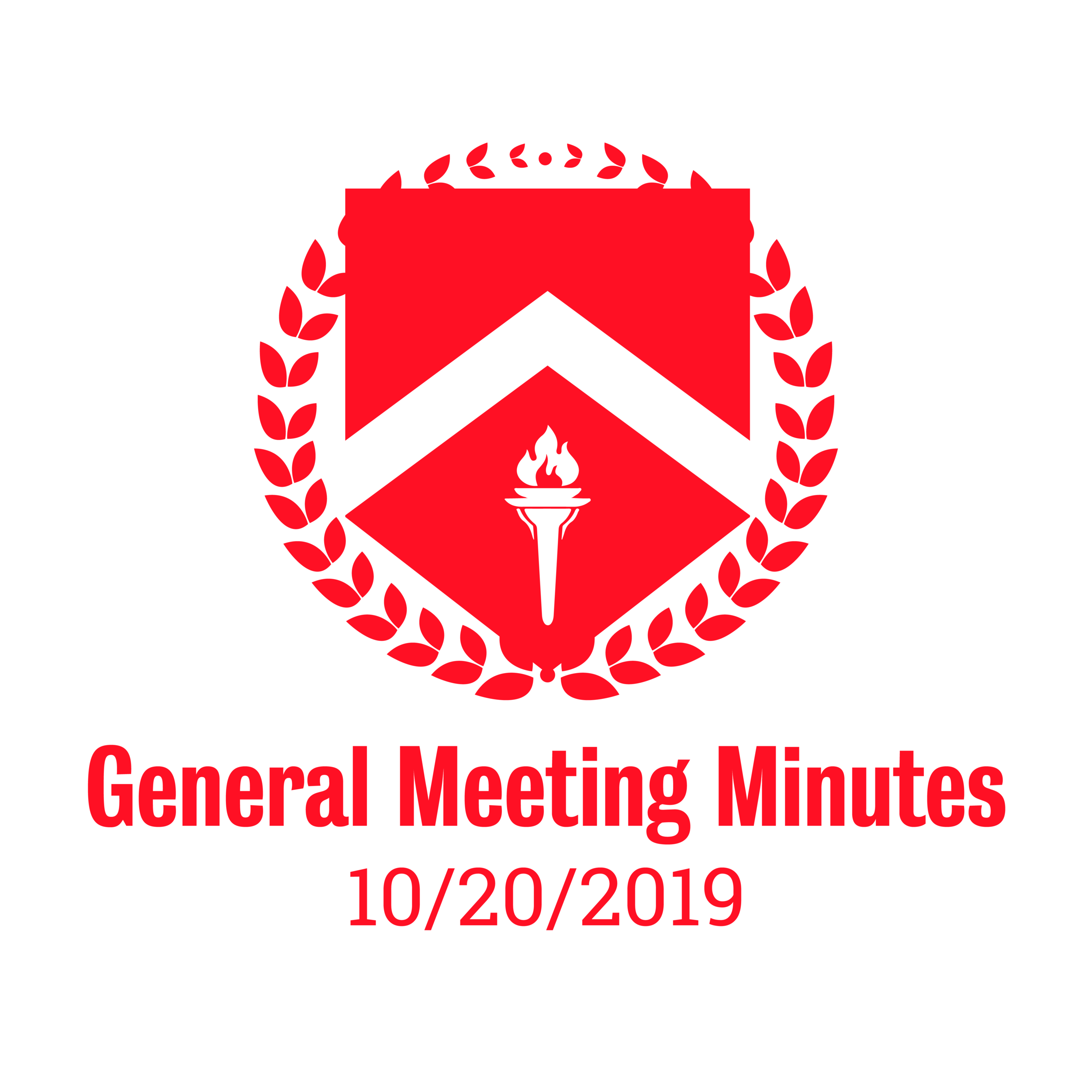 General Meeting Minutes 10/20/2019