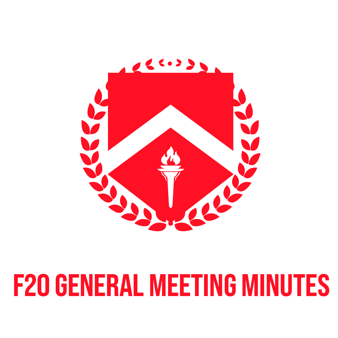 General Meeting Minutes 9/20/2020