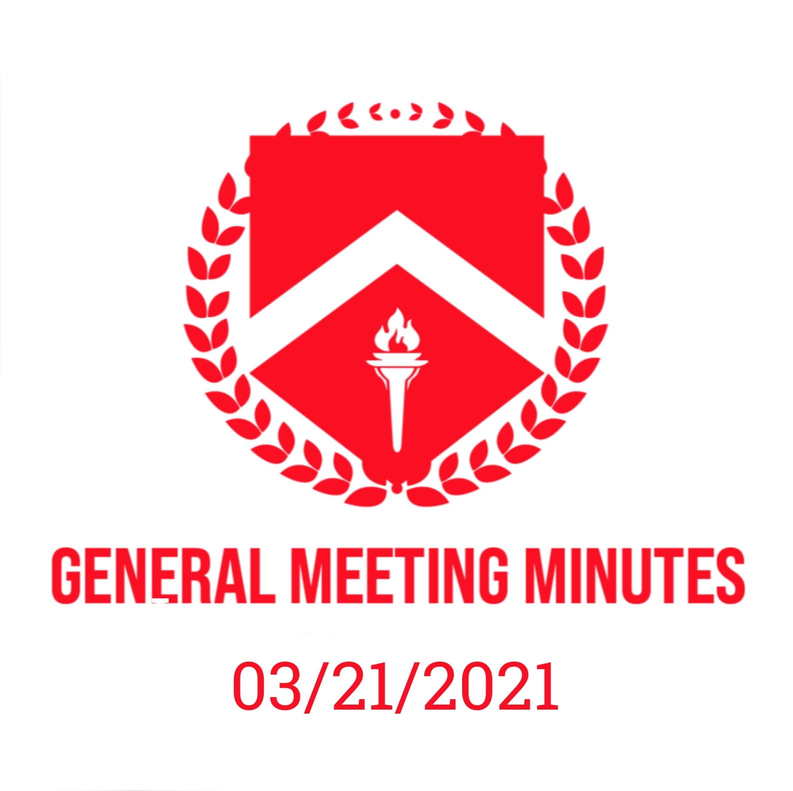 GENERAL MEETING MINUTES 3/21/21
