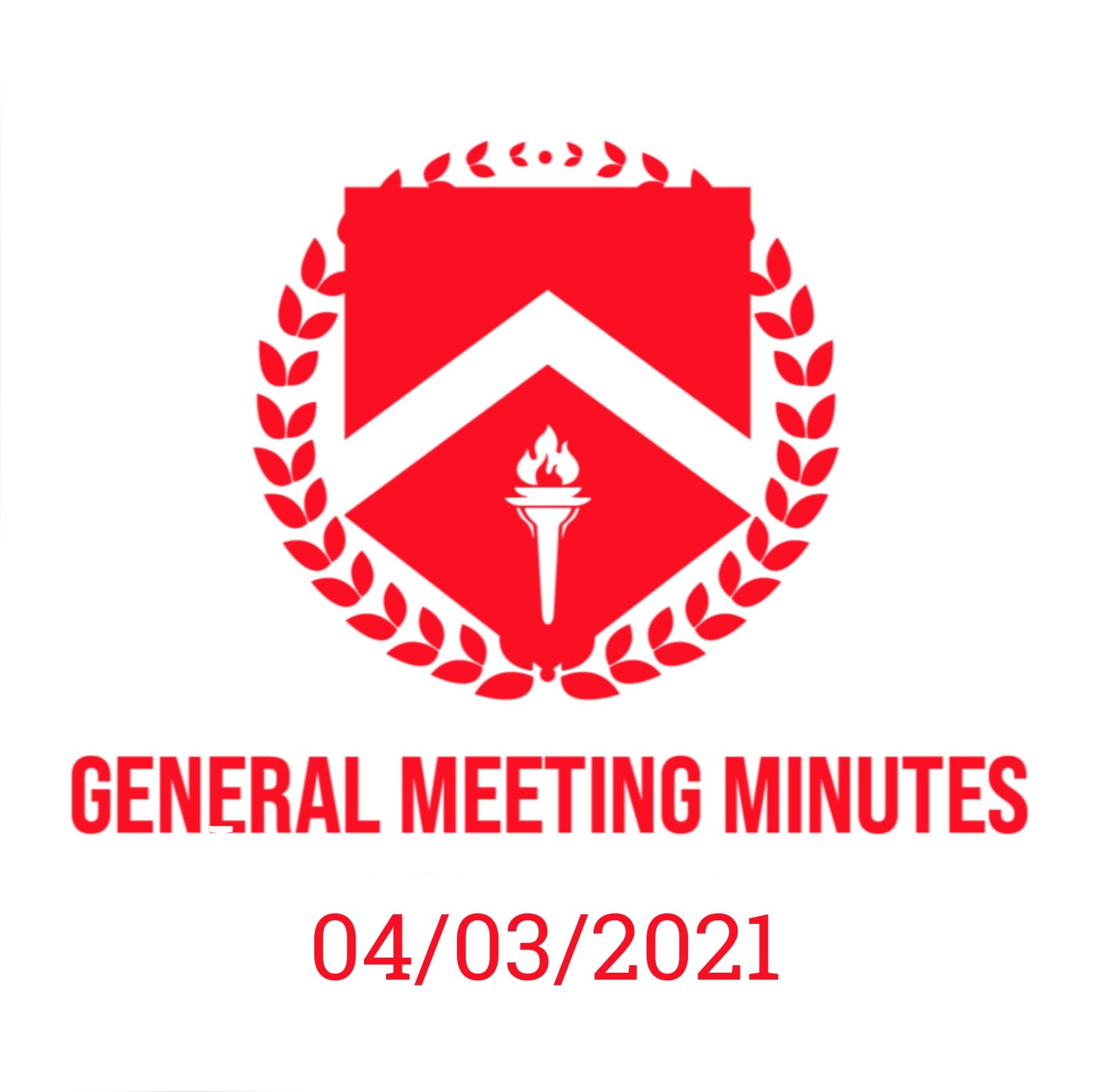 GENERAL MEETING MINUTES 4/3/21