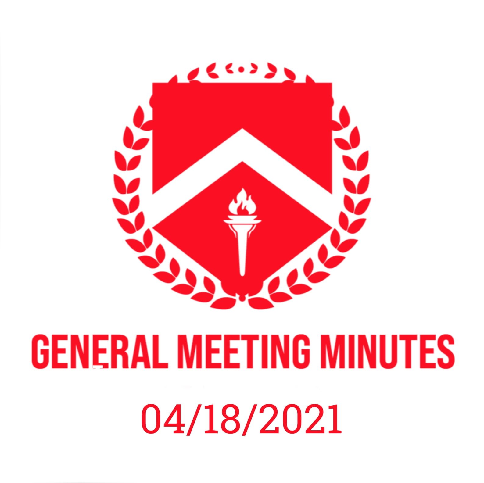 GENERAL MEETING MINUTES 4/18/21